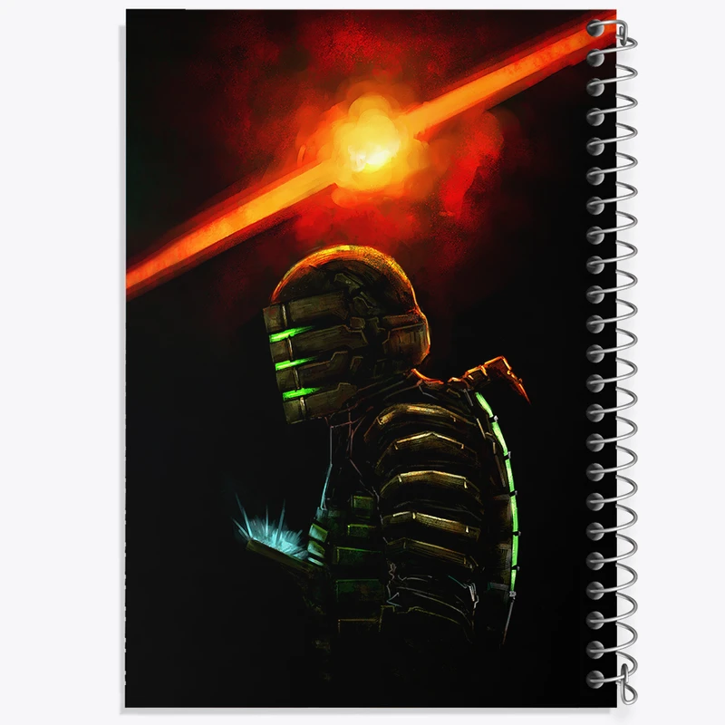دفتر لیست خرید 50 برگ خندالو طرح بازی دد اسپیس (Dead Space) کد 35028