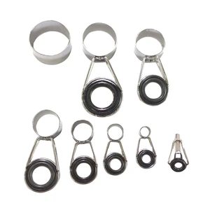 حلقه یدک چوب ماهیگیری مدل s8 مجموعه 8 عددی