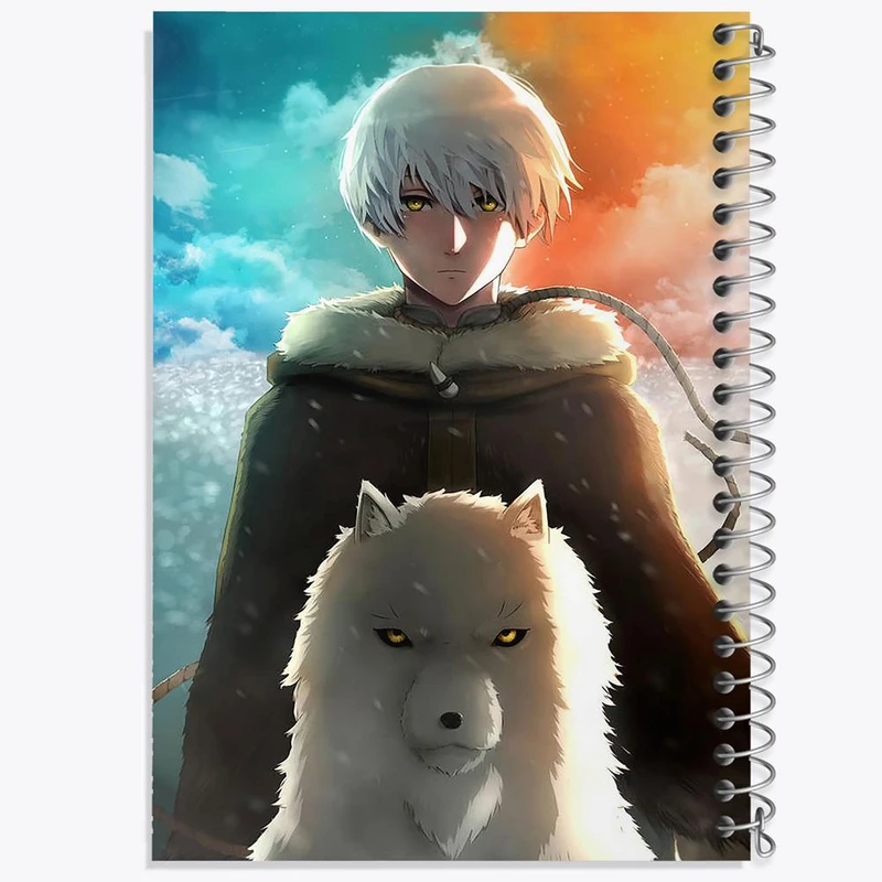 دفتر مشق 100 برگ خندالو طرح فوشی انیمه به تو ای ابدی کد 15707