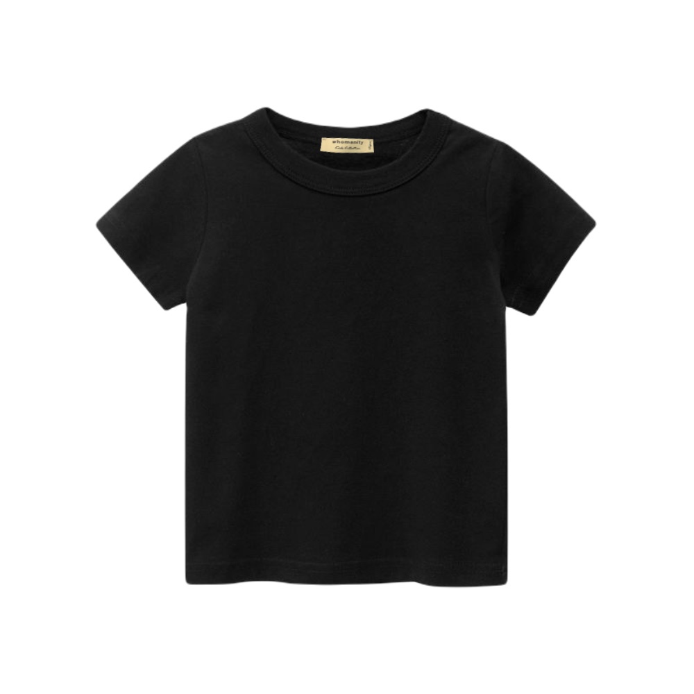 تی شرت آستین کوتاه پسرانه هومنیتی مدل WYKBTS9947-BLK