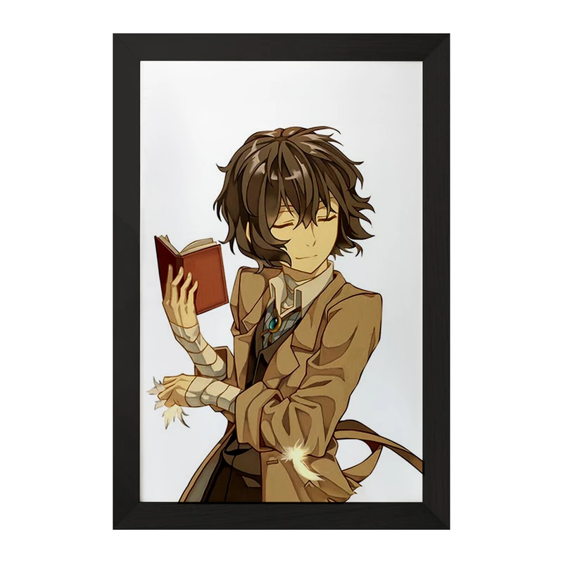 تابلو خندالو مدل دازای انیمه سگ های ولگرد بانگو کد F2483