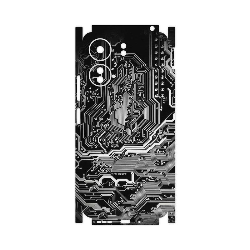 برچسب پوششی ماهوت مدل Black_Printed_Circuit_Board-FullSkin مناسب برای گوشی موبایل شیائومی Redmi 13C