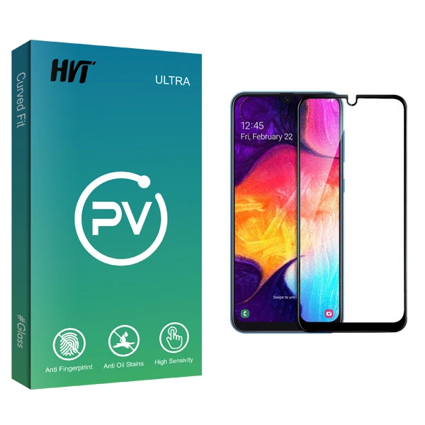 محافظ صفحه نمایش اچ وی تی مدل PV glass مناسب برای گوشی موبایل سامسونگ Galaxy A50