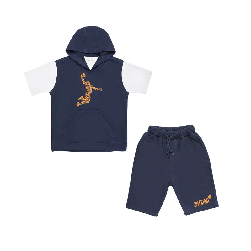 ست 3 تکه لباس پسرانه فیورلا مدل just start کد 35050-45060