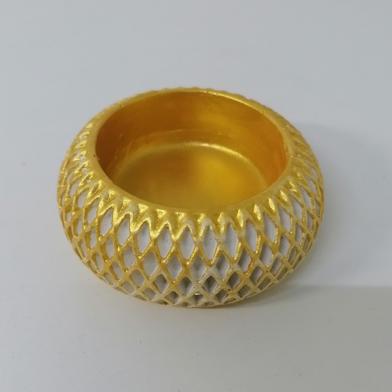 مجموعه ظروف هفت سین 6 پارچه مدل زنبوری کد 3