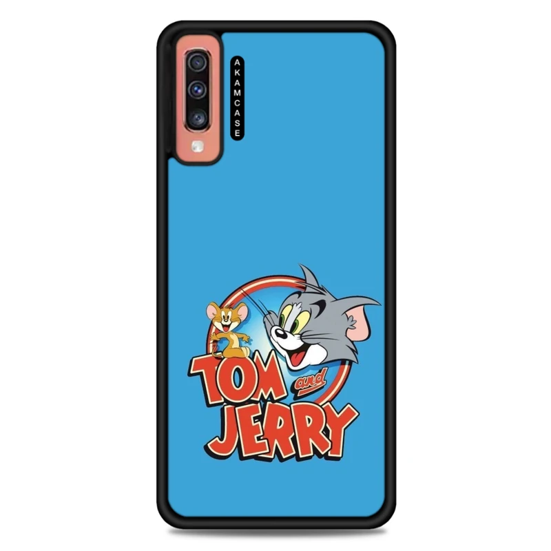 کاور آکام مدل AMC-WSGA70-TOM & JERRY7 مناسب برای گوشی موبایل سامسونگ Galaxy A70