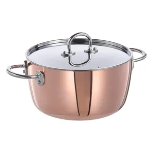 قابلمه استیل مدل Finmat Copper/Stainless Steel سایز 21