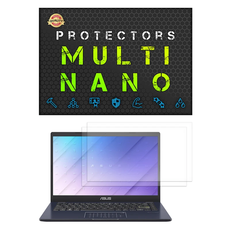 محافظ صفحه نمایش آنتی رفلکس مولتی نانو مدل X-S2M مناسب برای لپ تاپ ایسوس VivoBook Go 14 E410KA 14 Inch 2023 بسته دو عددی