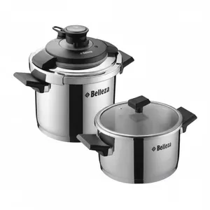 زودپز دوقلو بلزا مدل 71202/64 ظرفیت 6 لیتر