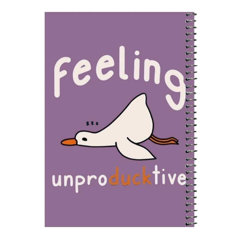 دفتر مشق 80 برگ اس جی طرح احساسات اردک    