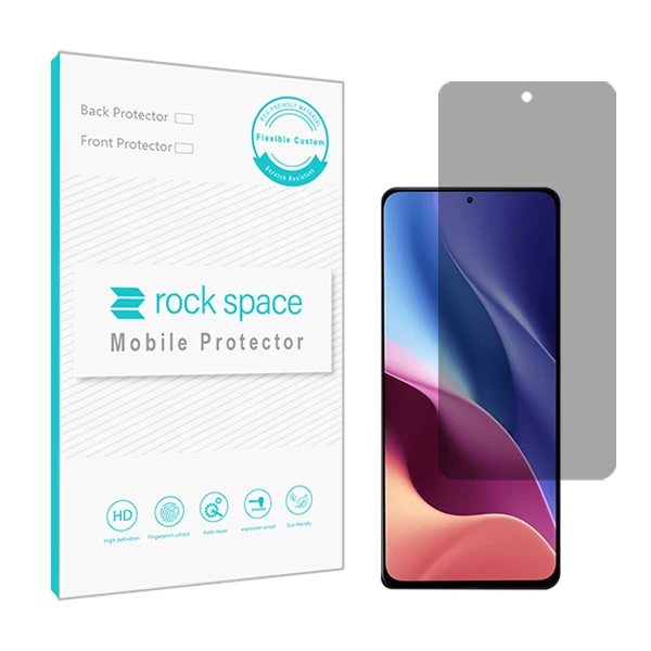 محافظ صفحه نمایش حریم شخصی راک اسپیس مدل HyPRV مناسب برای گوشی موبایل شیائومی Redmi K40 Pro