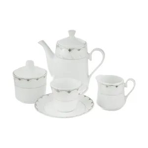 سرویس چای خوری 17 پارچه پارس کد 001