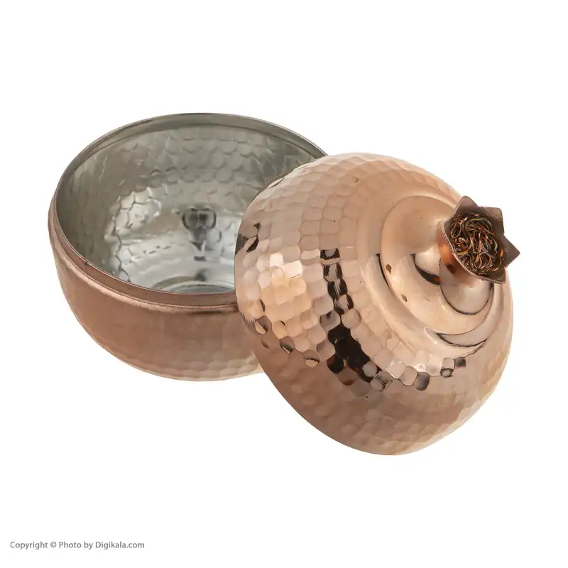 قندان مسی مس زنجان طرح انار مدل N75