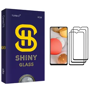 Atouchbo Shiny Glass Screen Protector For Samsung Galaxy A42 Pack Of 3