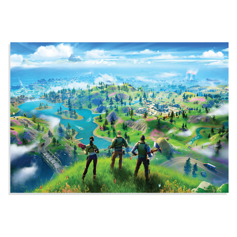 پوستر طرح Gaming بازی فورت نایت Fortnite مدل NV0994