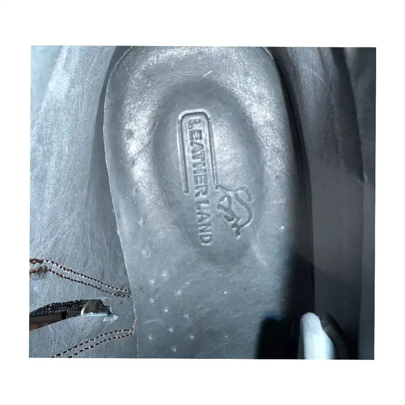 نیم بوت مردانه سرزمین چرم کد 177040 رنگ مشکی