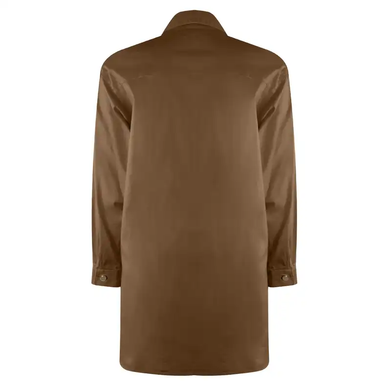 مانتو زنانه مدل HNSA45 رنگ قهوه ای