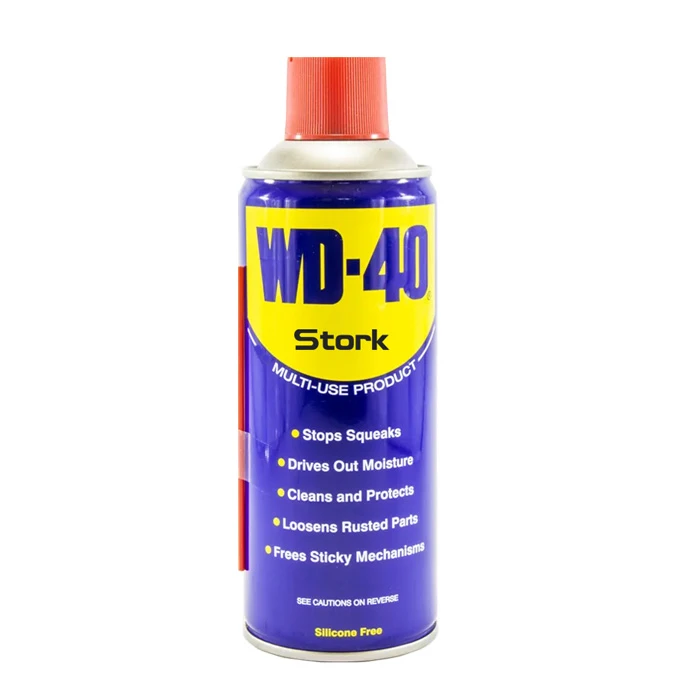 اسپری روان کننده و ضد زنگ استورک مدل WD-40 حجم 400 میلی لیتر