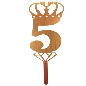 شمع تولد طرح عدد 5 