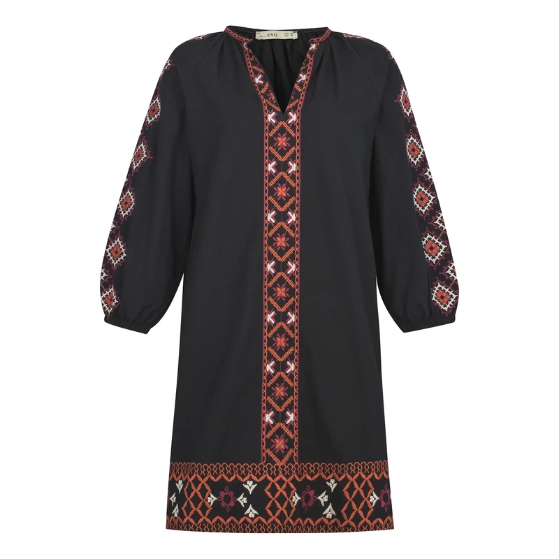 مانتو جلو بسته زنانه ایی اس کیو مدل 817