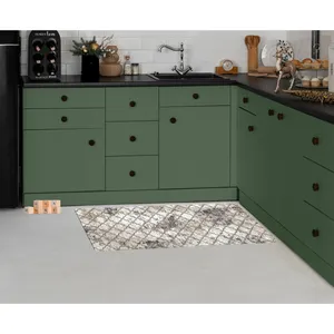 پادری مدل جلوسینکی سه لایه رویه مخمل طرح پتینه کد A250 سایز 110x45 سانتی متر
