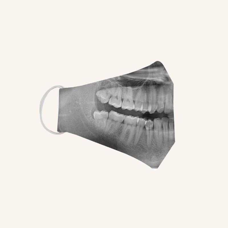 ماسک تزیینی مدل دندان