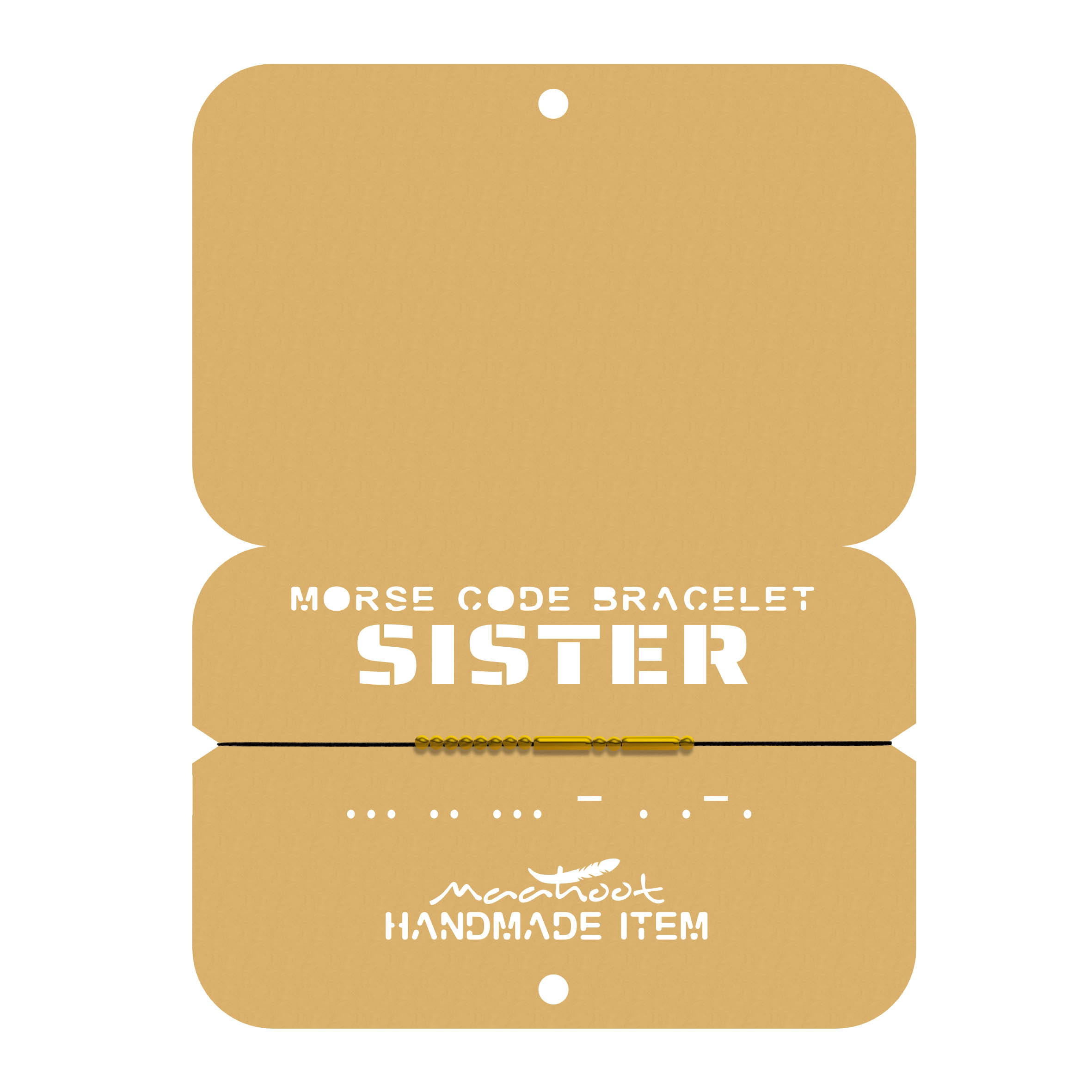 دستبند ماهوت مدل مورس کد SISTER - G