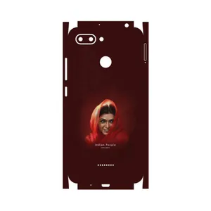 MAHOOT Portrait of an Indian Woman-FullSkin Cover Sticker for Xiaomi Redmi 6