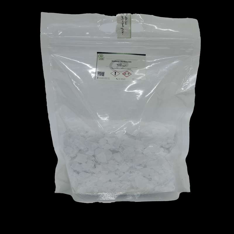 پودر سود پرک مدل NaOH کد 1000 وزن 1 کیلو گرم