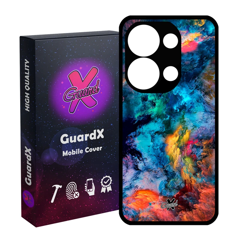کاور گارد ایکس طرح Colors مناسب برای گوشی موبایل شیائومی Redmi Note 13 Pro 4G / Poco M6 Pro 4G