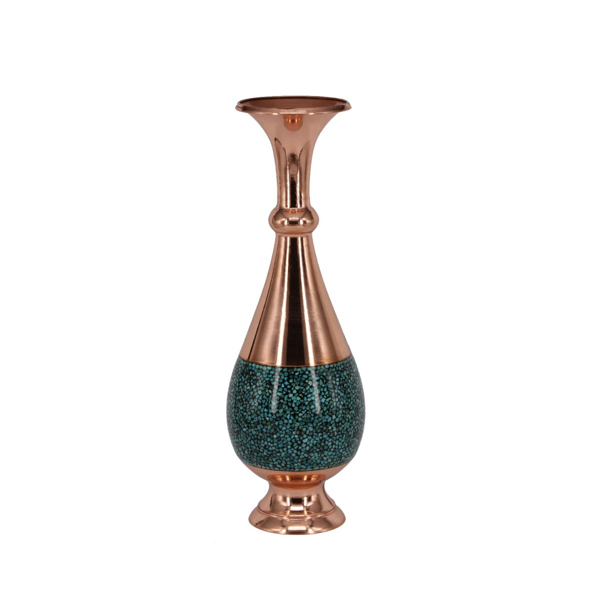 گلدان فیروزه کوبی کد 30