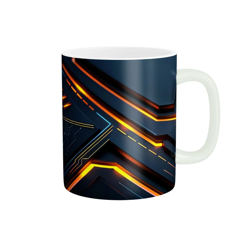 ماگ طرح گرافیکی کد 090