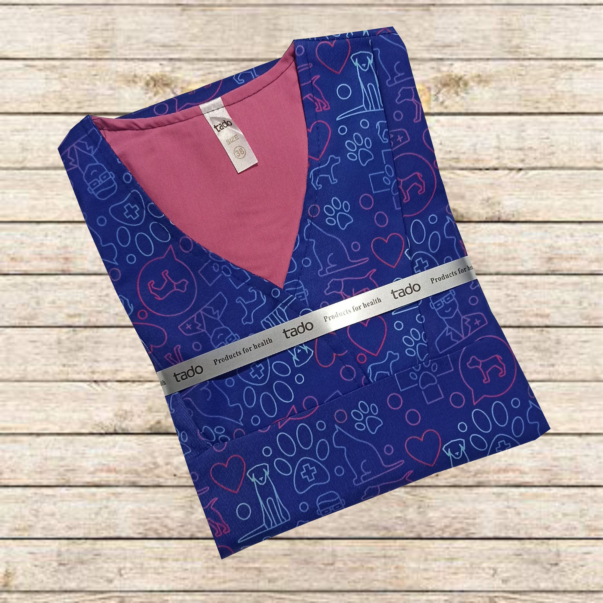 روپوش پزشکی زنانه تادو مدل RO1901