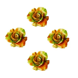 آویز دستبند طرح گل رز کد AD 261 بسته 4 عددی