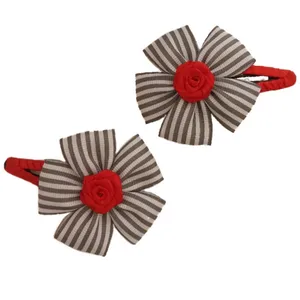 گیره مو دخترانه مدل 135m مجموعه 2 عددی