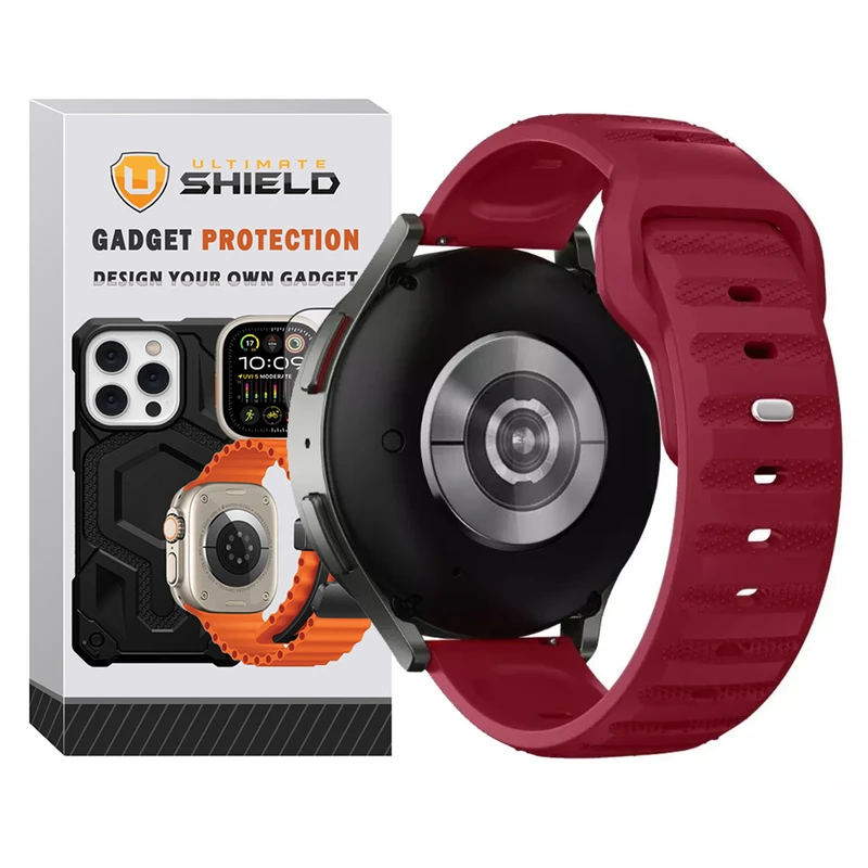 بند آلتیمیت شیلد مدل SPG Sport مناسب برای ساعت هوشمند سامسونگ Galaxy Watch 3 41mm / Galaxy Watch 42mm / Gear Sport / S2 Classic