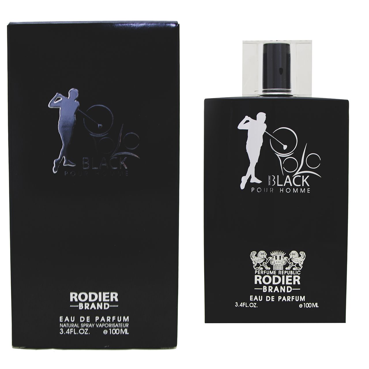 ادو پرفیوم مردانه رودیر مدل Polo Black حجم 100 میلی لیتر -  - 2