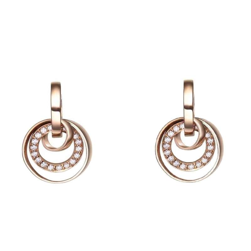 گوشواره طلا 18 عیار زنانه قیراط کد GH955