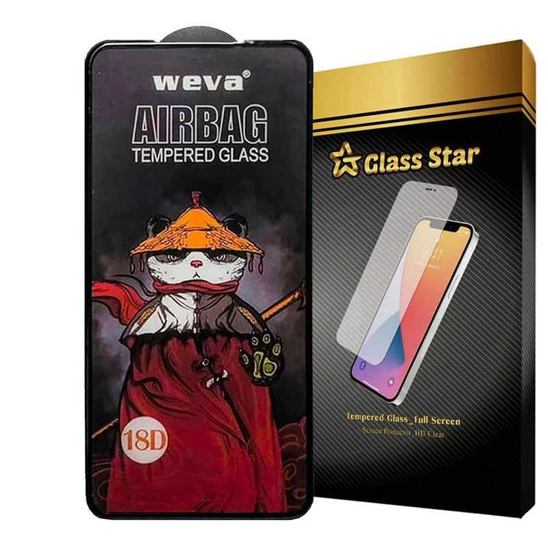 محافظ صفحه نمایش ایربگ گلس استار مدل AIRSTAAR مناسب برای گوشی موبایل سامسونگ Galaxy S23 FE