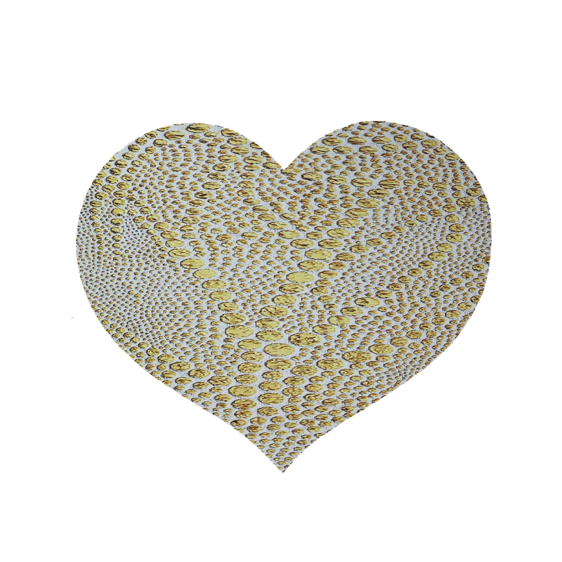 پادری مدل قلب طرح کلاسیک کد 8901 سایز 90x90 سانتی متر 