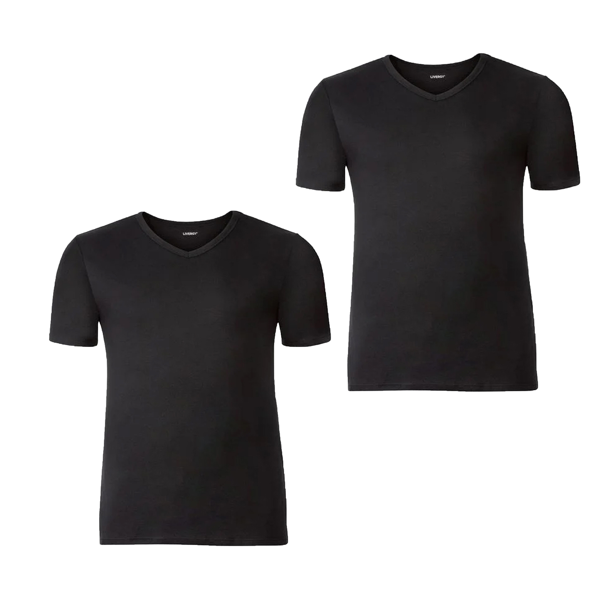 زیرپوش آستین دار مردانه لیورجی مدل T-SHM-09  مجموعه دو عددی