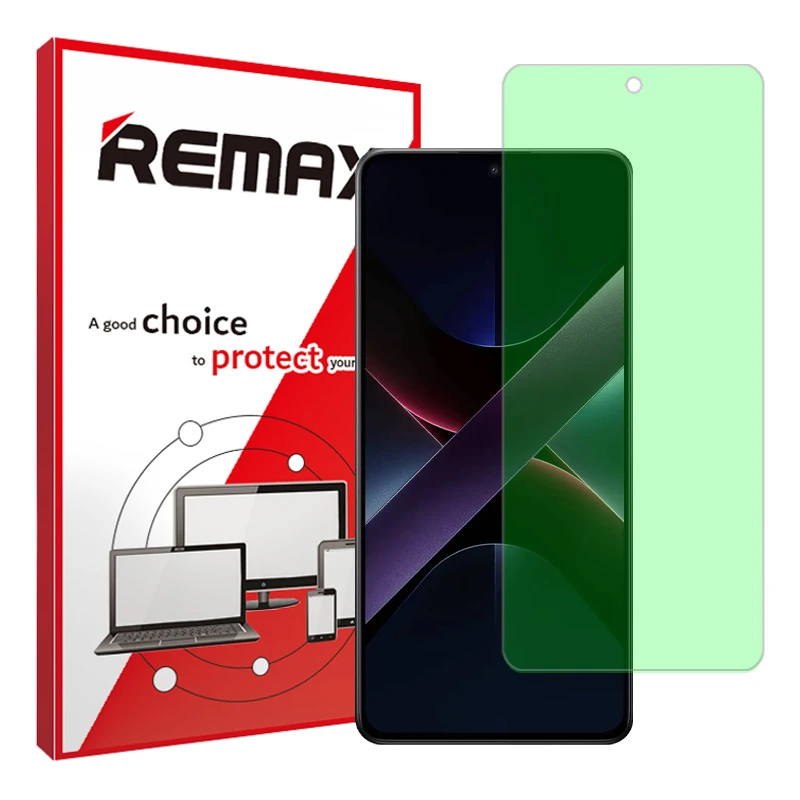 محافظ صفحه نمایش گرین لایت ریمکس مدل Resistant مناسب برای گوشی موبایل شیائومی Poco X7 
