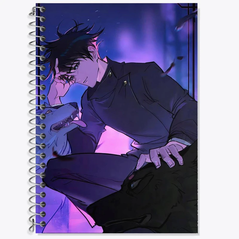 دفتر لغت 50 برگ خندالو مدل فوشیگورو مگومی انیمه جوجوتسو کایزن کد 11101