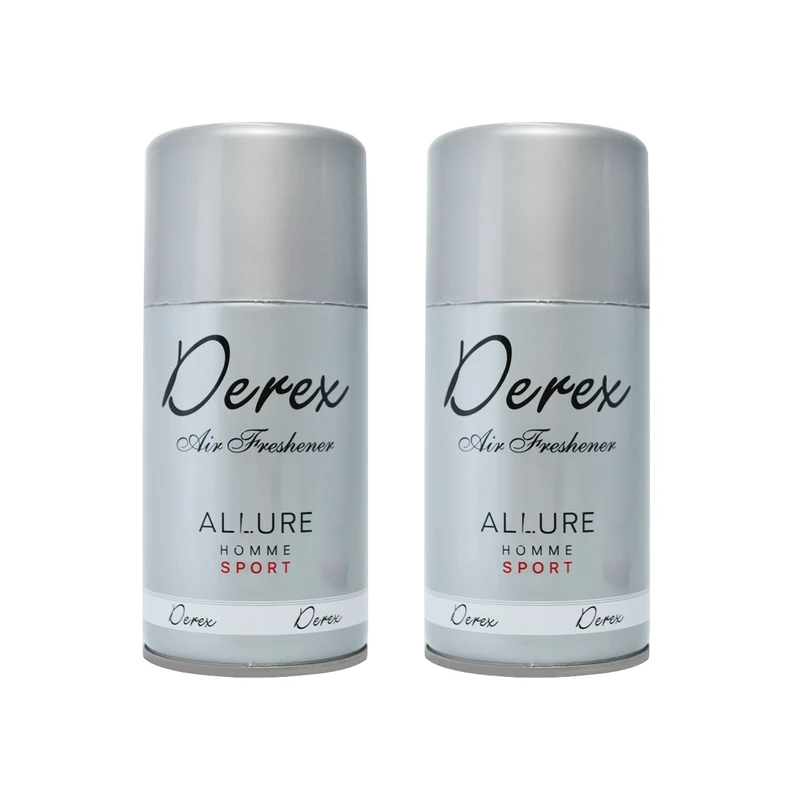اسپری خوشبو کننده هوا دریکس مدل Allure Home Sport حجم 260 میلی لیتر مجموعه ۲ عددی