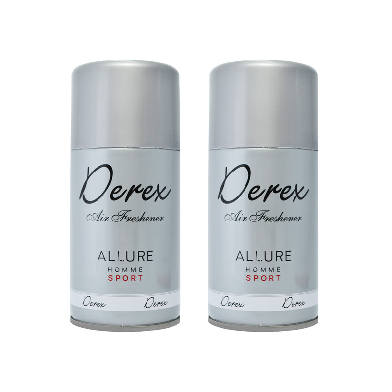 اسپری خوشبو کننده هوا دریکس مدل Allure Home Sport حجم 260 میلی لیتر مجموعه ۲ عددی