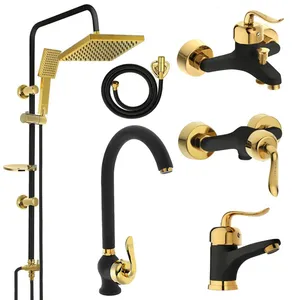 ست شیرآلات زحل مدل قاصدک کد MT30 مجموعه 6 عددی