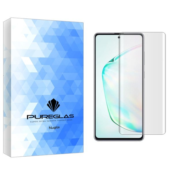 محافظ صفحه نمایش پیور گلس مدل NueGlas UV_NW مناسب برای گوشی موبایل سامسونگ Galaxy Note 10 Plus
