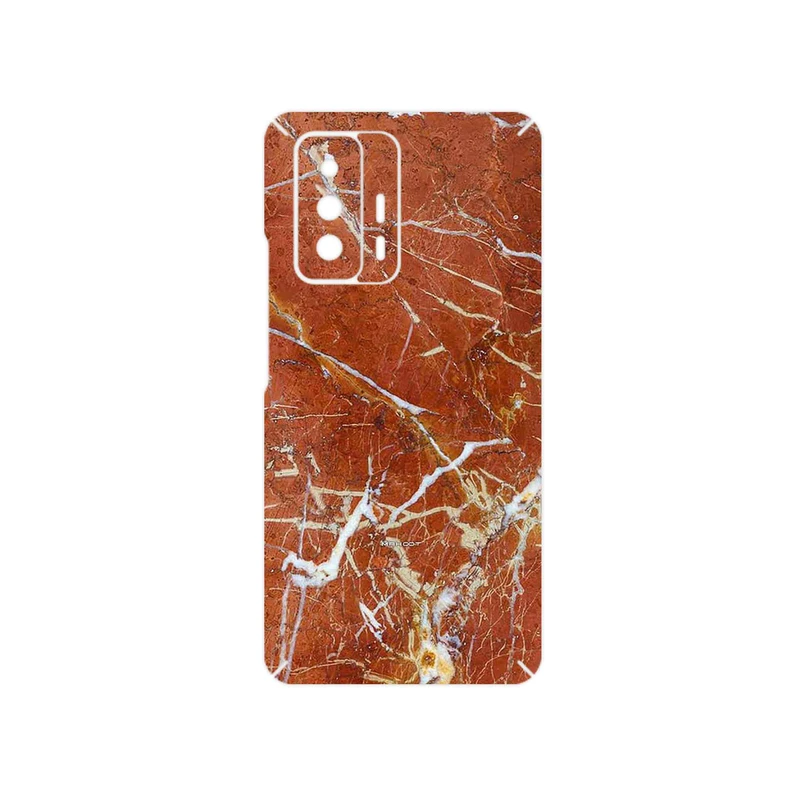 برچسب پوششی ماهوت مدل Red Marble مناسب برای گوشی موبایل شیائومی 11T 5G