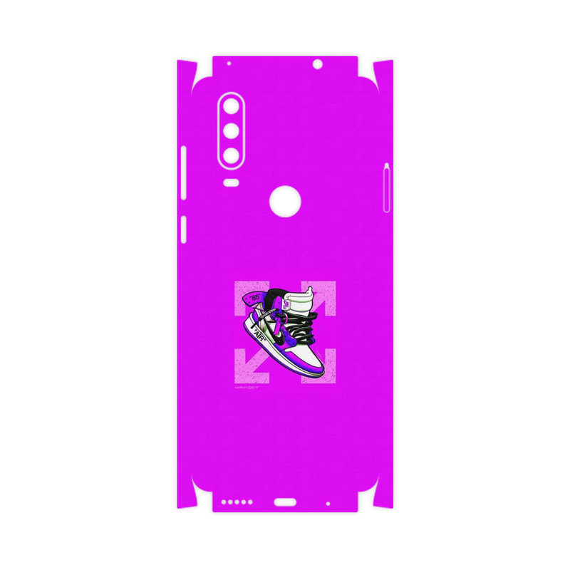 برچسب پوششی ماهوت مدل Nike Air Sneaker Digital Art-FullSkin مناسب برای گوشی موبایل موتورولا One Action