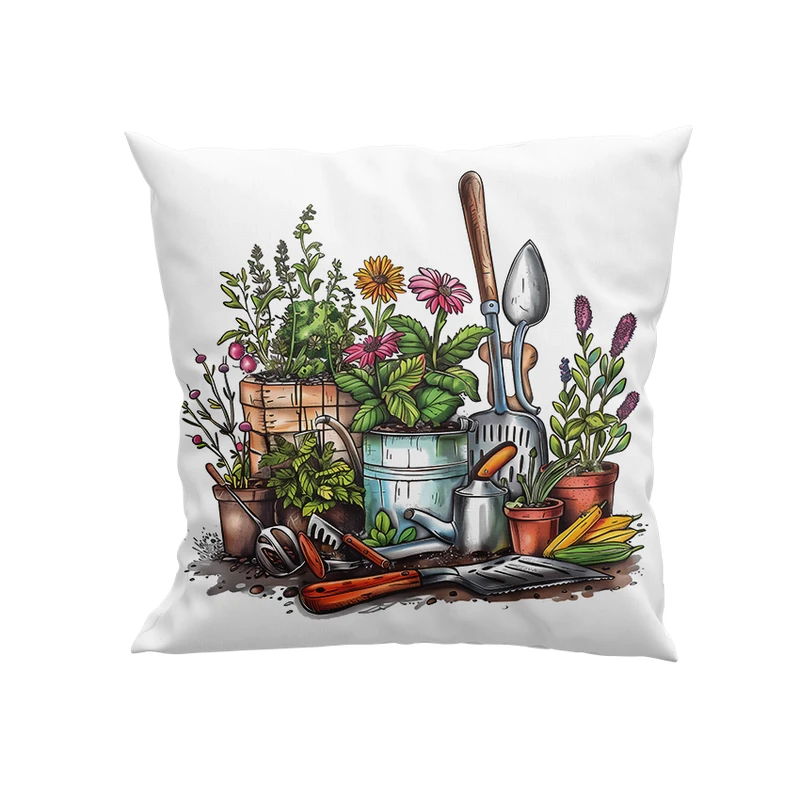 کوسن پاد آفرین مدل باغبانی کد DKK928